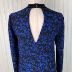 ALC Frank A.L.C. Isley Silk Shift Dress Size 4 Layered Side Slit Abstract Geometric Print Photo 4