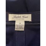 Judith Hart Collection Side Pockets Navy Blue Dress Pants Office Core Sz 14 Photo 2