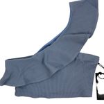 Privacy Please  Waverly One Shoulder Crop Top Ruffle Blue Size L Photo 4