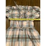 Hill House  Home Sabrina Plaid Maxi Midi Dress size small Photo 4