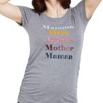Motherhood Maternity Mamma Tee Size Medium Photo 0