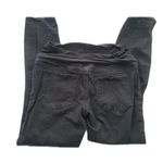 None Black Size Medium Black Distressed Pregnancy Maternity Jeans Pants Photo 2