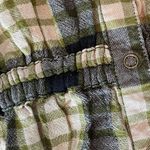Free People  We the Free Pacific Dawn Plaid Snap Front Shirt Medium Photo 5