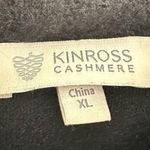 Kinross Cashmere Women’s Extra Large Black Cowl Neck Sweater Size XL Photo 1
