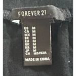 Forever 21 Embroidered Black White Crop Boho Top Romantic Whimsigoth Size Medium Photo 5