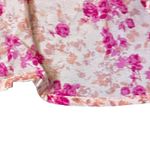 Motel  Wildflower Mini Skirt Gaelle Size‎ XS Orange Pink Floral Womens 26X16.5 Photo 3