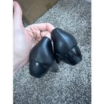 Salvatore Ferragamo  BLACK LEATHER GANCINI BUCKLE SHOES SIZE 9 B Photo 6