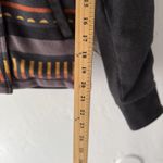 O'Neill Jacket Western Small Aztec Stripe Hooded Button Peacoat Southwest Photo 7