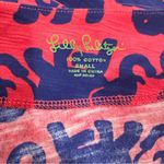 Lilly Pulitzer  CASSIE KISSY PINK TUSK IN SUN COTTON 3/4 SLEEVE PULLOVER DRESS S Photo 4