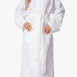 Bagno Milano Women's Robes, Waffle Robes For Women White Size undefined Photo 0