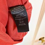 Alice + Olivia  | Mindie Ruched Midi Fitted Skirt in Rust Terracotta Photo 5