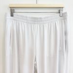 Norma Kamali NWT Boyfriend High Rise Jogger Pants in White Casual Size Medium Photo 3