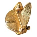 Monet Vintage Signed Butterfly Bug Brooch Pin Costume Jewelry Photo 1