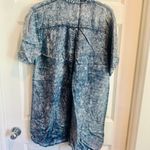 Medium Blue Denim Shirt Dress Size XL Photo 4