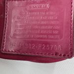 Coach Y2k  Signature Python Stripe Tote Bag Raspberry Photo 7