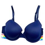 PINK - Victoria's Secret  Wear Everywhere T-Shirt Bra‎ Rainbow Women's 34D Photo 0