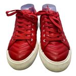 JustFab  JF Jules‎ Red Platform Puffer Sneaker Size 9 Photo 1