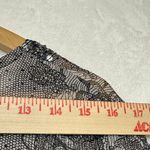 Yuka Beach Chiffon Large Bell Sleeve Coverup Dress Swim Pool Summer Sheer Sequin Black Photo 6