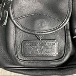 Dooney & Bourke  Gloved Black Leather Bucket Backpack Vintage Photo 2