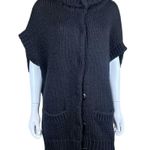 French Connection Oversized Chunky Snap Up Sweater Photo 1