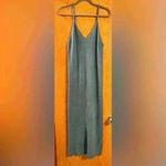 Sleeveless Sweater Dress Blue Sweater Dress Womens L Size L Photo 3