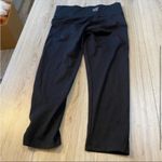 Victoria's Secret Victoria’s Secret pink ultimate black capri crop tights Leggings Photo 1