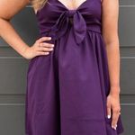 TCEC NWT  Plum Bow Dress Photo 0