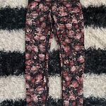 Lululemon Fast & Free 7/8 Floral Print Leggings, Peony Multi, Sz 8 Photo 0