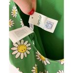 Aerie NWT  Smiley Birthday Scoop Cheekiest One Piece Swimsuit Green Yellow L Swim Photo 13