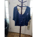 Free People Women's  Sequin Top Size S Photo 4