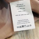 Odd Molly  baby doll cami 100% silk dress dusty pink tan size small Photo 7