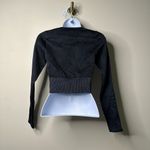 Aerie NEW OFFLINE By Black Big Chill Seamless Long Sleeve T-Shirt Women's Medium Photo 4