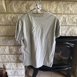 Fruit of the Loom Gray T-Shirt with Purple Ribbon Design Epilepsy Pancreatic Cancer Awareness Photo 4
