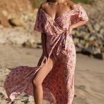 l*space L* Panama Wrap Maxi Dress Photo 2