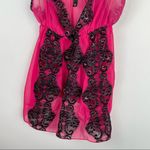 Victoria's Secret Victoria’s Secret Pink Lace Lingerie Nightie Tank Cami Top Sz Medium Photo 4