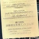 Madewell  Fable Floral Striped Embroidery Short Sleeve Blouse Small Photo 8