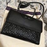 Tory Burch Fleming Leather Convertible Shoulder Bag Photo 0
