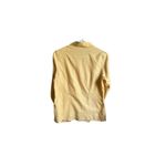 Outer Banks Womens Small Yellow Long Sleeve Collared Grandmacore Cotton Workwear Photo 1