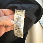 Threads 4 Thought Thought Black Corduroy Button Front Long Sleeve Shirt Dress Size 14 Sustainable Photo 2