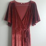 Baltic Born Meghan Velvet Wrap Maxi Dress Short Sleeve New Without Tags Photo 3