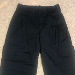 Vince . Crop Cotton Utility‎ Cuffed Cargo Pant Black 0 Photo 6
