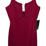 Bebe  XL‎ Spaghetti Strap Beautiful Red Bodycon Bandage Dress NWT Photo 0