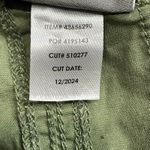 Torrid  Women's Plus Size 1R Green Utility Bermuda Cotton Shorts Photo 5