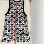 Harajuku Lovers by Gwen Stefani Ringer Tank Top Black & White Hearts S Small Y2K Photo 14