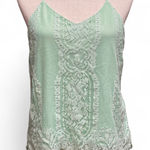Blue Rain Francescas  Mint Green Y2K Going Out Lace Overlay Fairy Tank Top Large Photo 0