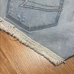 American Eagle Outfitters Light Blue Distressed Jean Shorts shortie size 4 Photo 5