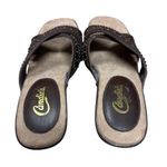 Candie's  Rolley Vintage 90s Y2K Women’s Studded Brown Chunky High Heel Shoes Sz 8 Photo 3