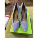 Sam Edelman Women's Hazel Pump Cerulean Blue Suede Size 8.5 Photo 2