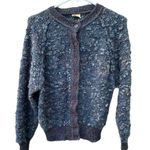 Fagro Strickmoden size Large German boho lagenlook cardigan. Blue Photo 2