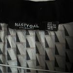 Nasty Gal Printed Collar Detail Skater Dress Size US 6 Photo 3